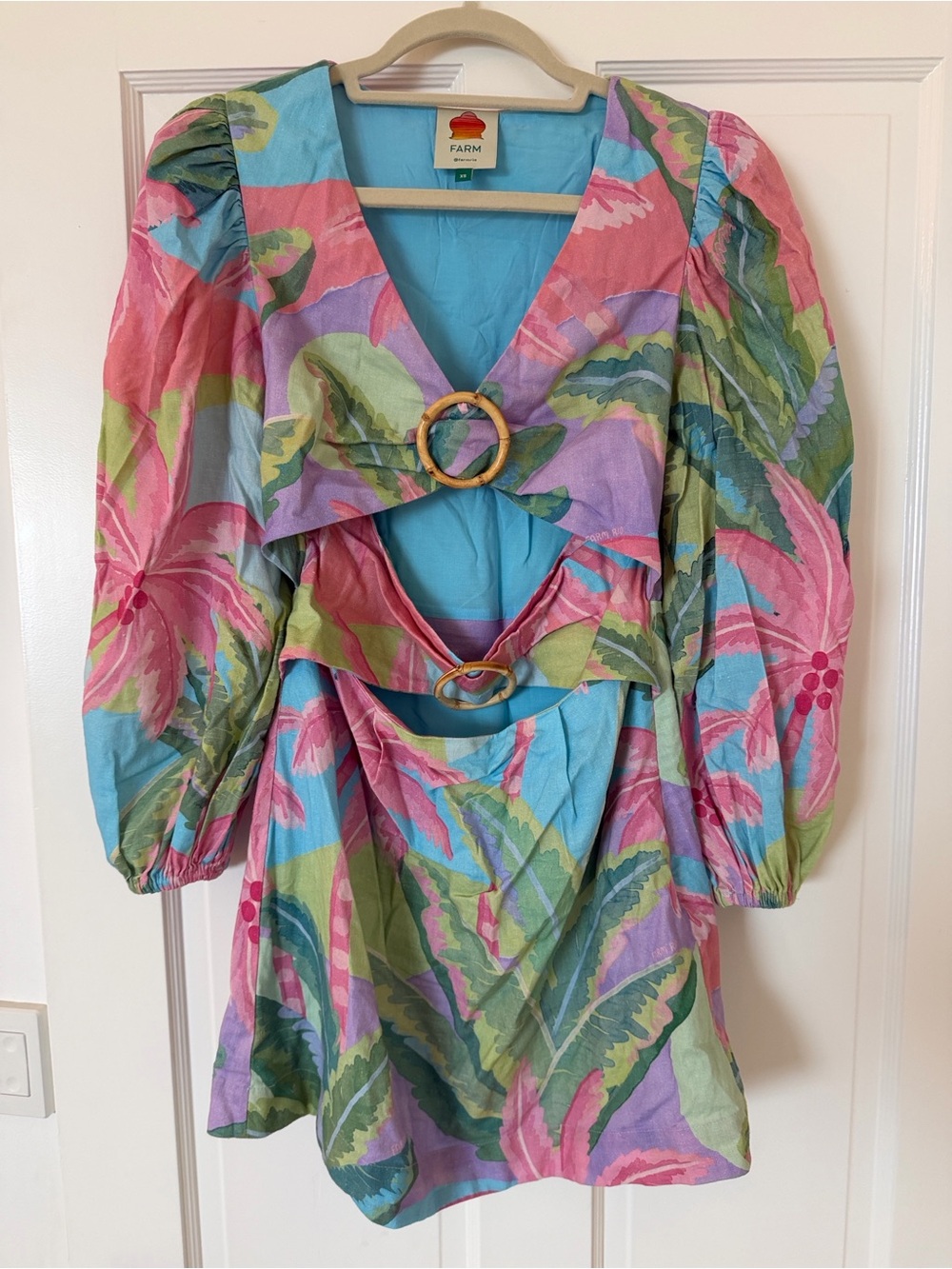 FARM Rio Tropical Mini Dress - Picture 2 of 7
